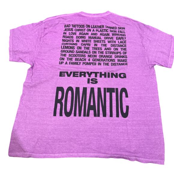 CHARLI XCX Everything Is Romantic Graphic Tee Size Large New without Tag SOO - Picture 7 of 7